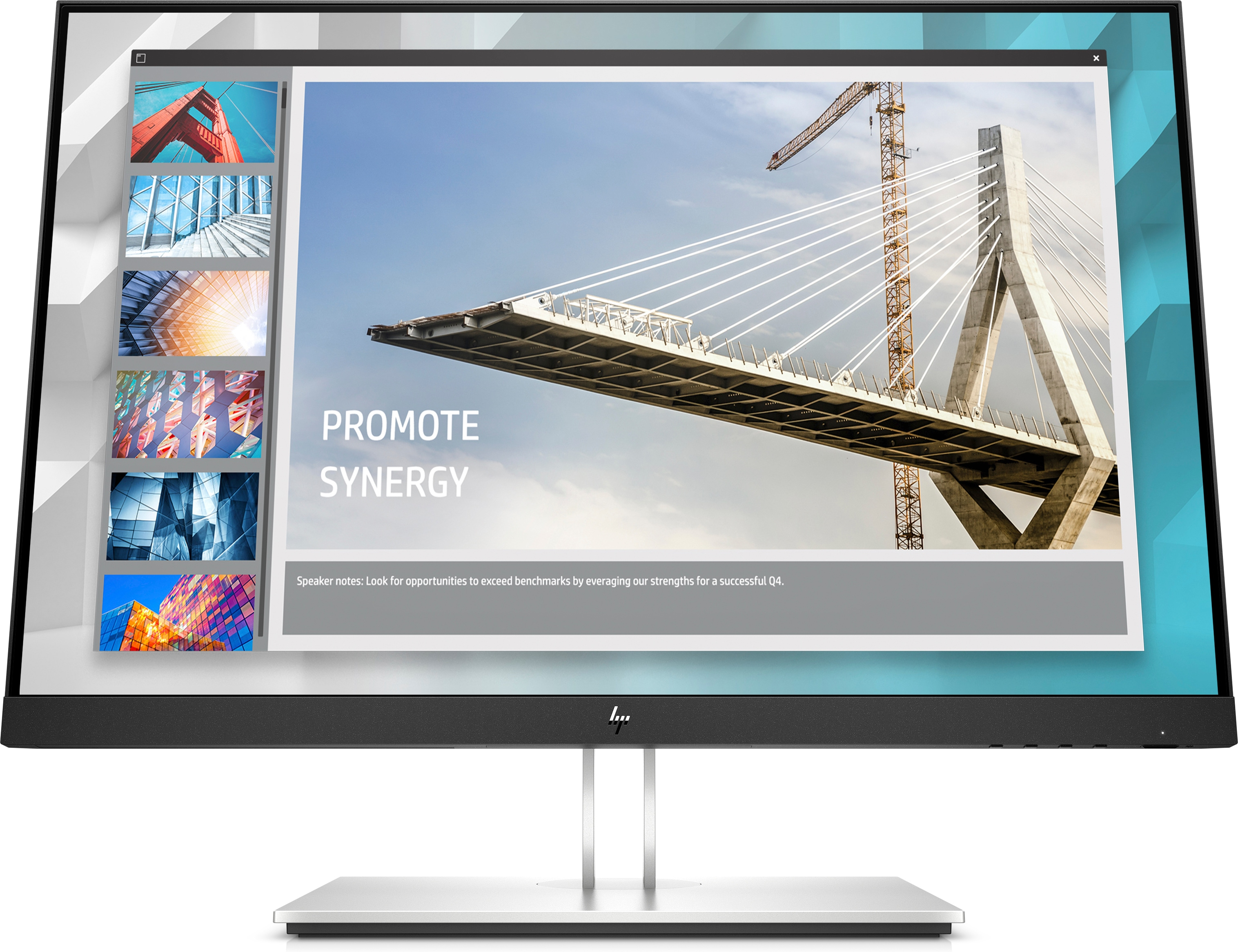 HP E-Series E24I G4 computer monitor 61 cm (24) 1920 x 1200 Pixels WUXGA Zwart (9VJ40AT#ABB) thumbnail
