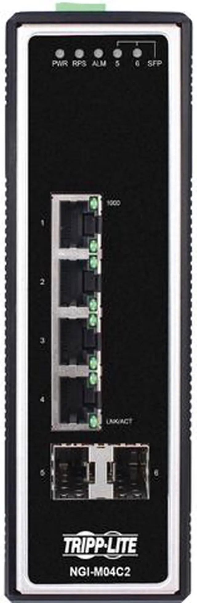 Eaton 4-Port Managed Industrial Gigabit Ethern (NGI-M04C2) thumbnail