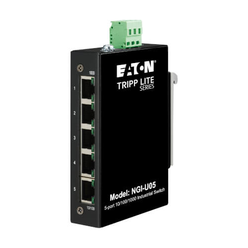 Eaton 5-Port Unmanaged Industrial Gigabit Ethe (NGI-U05POE4) thumbnail