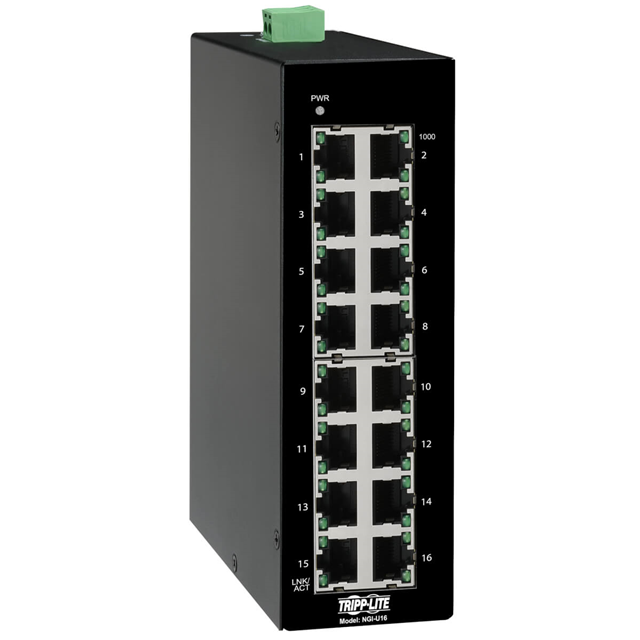 Eaton 16-Port Unmanaged Industrial Gigabit Eth (NGI-U16) thumbnail