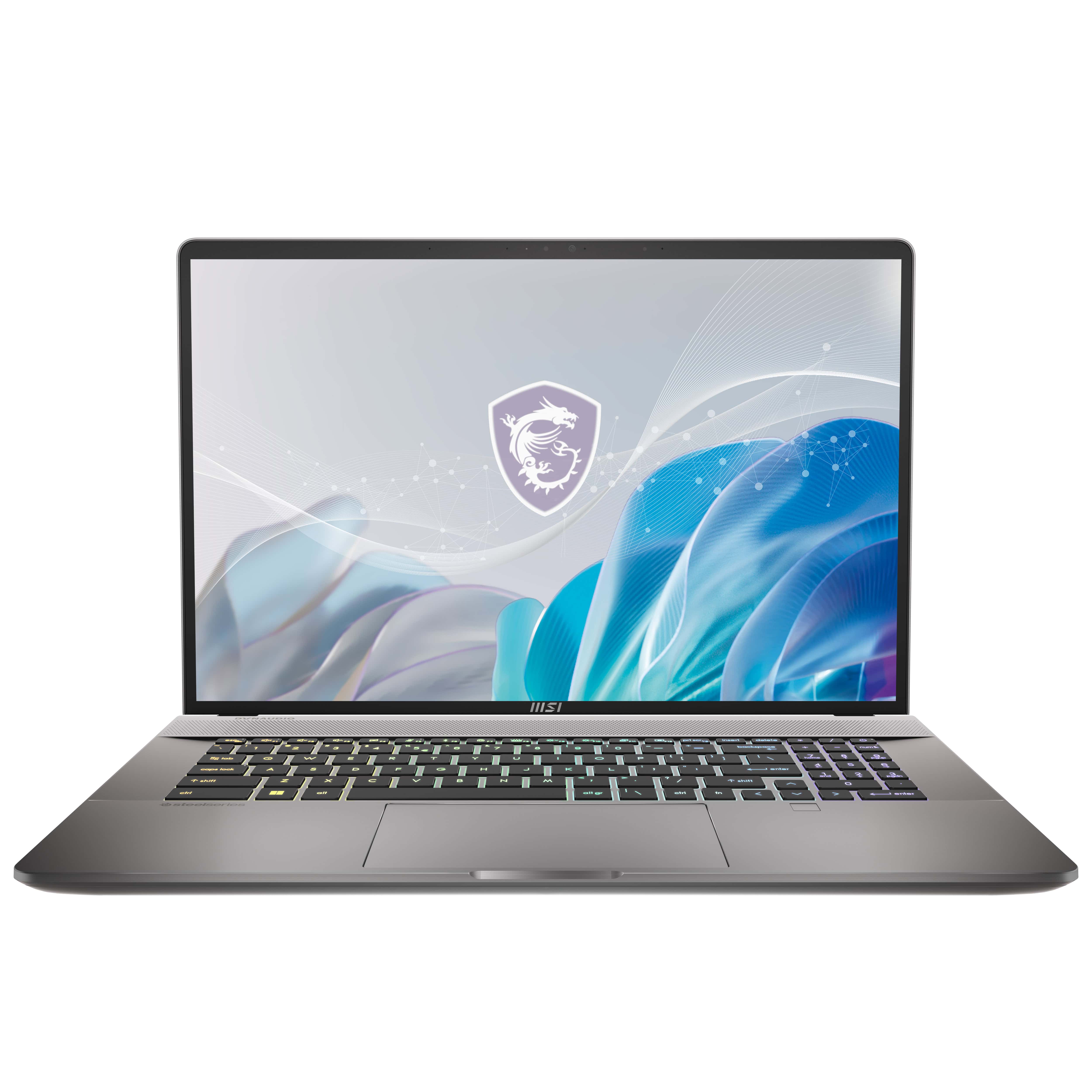 MSI Creator Z17 HX Studio A14VFT-288NL Intel® Core™ i7 i7-14700HX Laptop 43,2 cm (17) Touchscreen Quad HD+ 32 GB DDR5-SDRAM 2 TB SSD NVIDIA GeForce RTX 4060 Wi-Fi 7 (802.11be) Windows 11 Pro Grijs (Z17HXA14VFT288NL) thumbnail
