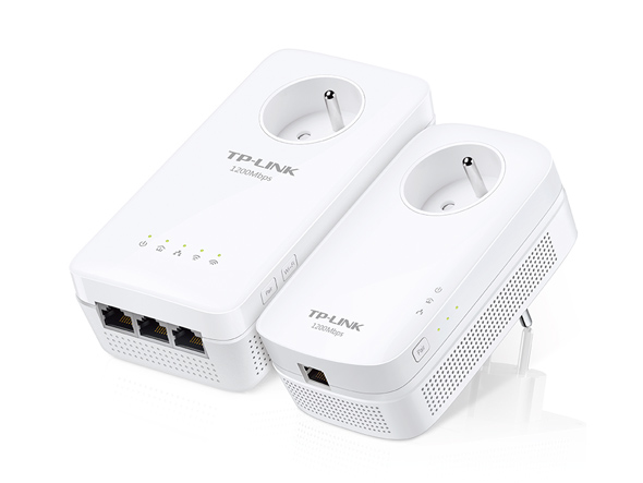 TP-Link AV1300 1300 Mbit/s Ethernet LAN Wifi Wit 2 stuk(s) (TL-WPA8635P KIT(FR) thumbnail