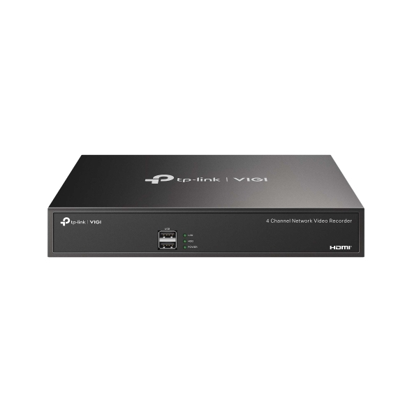 TP-Link VIGI NVR1004H Netwerk Video Recorder (NVR) Zwart (VIGI NVR1004H) thumbnail
