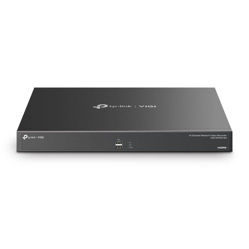 TP-Link VIGI NVR4016H Netwerk Video Recorder (NVR) Zwart (VIGI NVR4016H) thumbnail