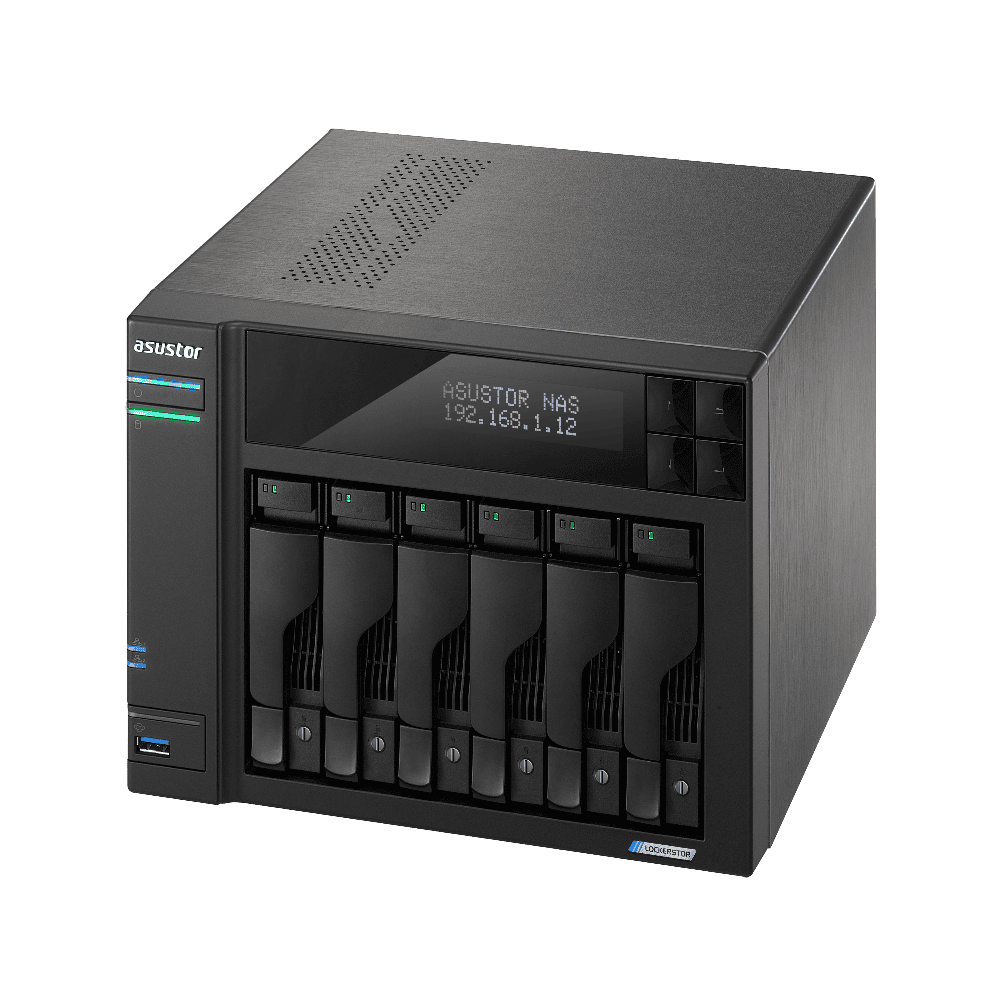ASUSTOR Lockerstor NAS AS6706T 6-Bay (90-AS6706T) (90-AS6706T) thumbnail