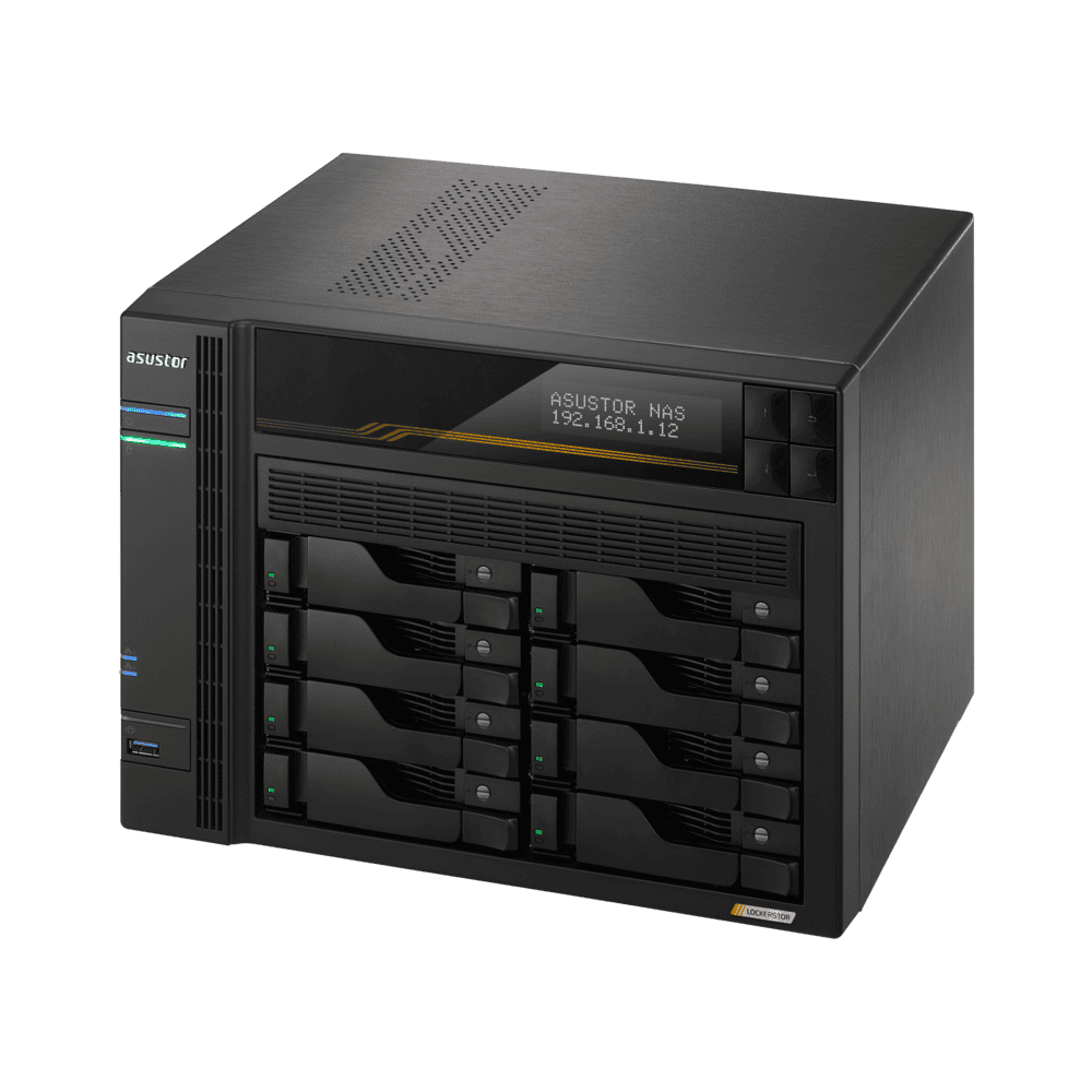 Asustor Lockerstor 8 Gen3 AS6808T 8 Bay (90-AS6808T00-MF30) (90-AS6808T00-MF30) thumbnail