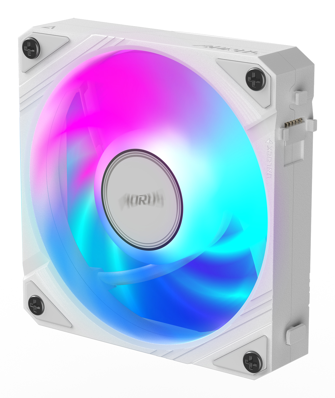 GIGABYTE AORUS EZ CHAIN FAN 120 ICE Moederbord Ventilator 12 cm Wit 1 stuk(s) (GP-ECFAN1201) thumbnail