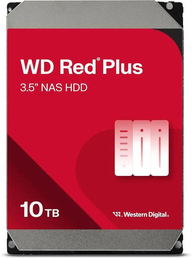 Western Digital 10TB WD100EFGX  WD Red Plus 7200RPM 512MB (WD100EFGX) thumbnail