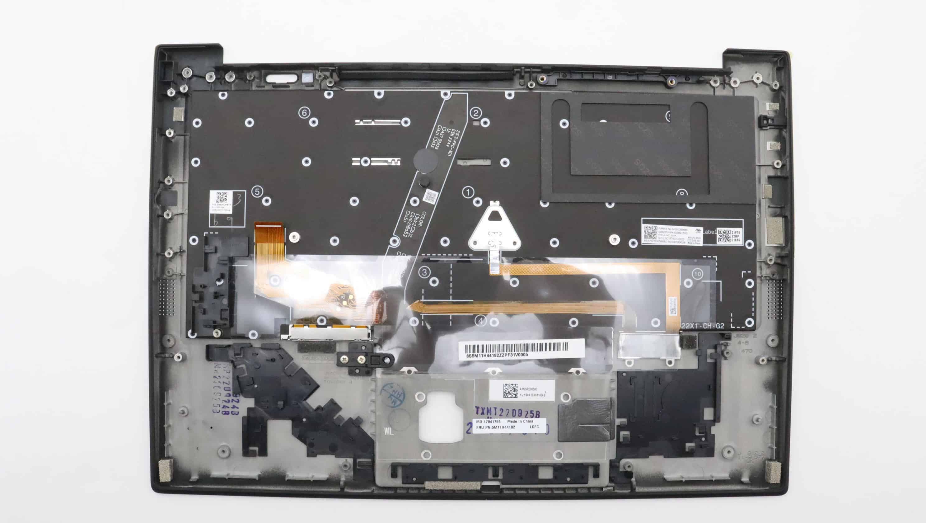 Lenovo 5M11K07698 laptop reserve-onderdeel Cover + keyboard (5M11K07698) thumbnail