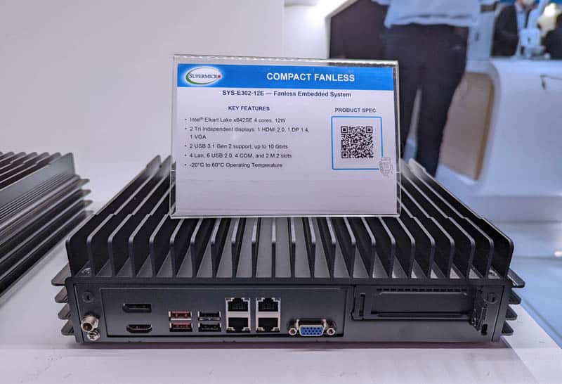 Super Micro Supermicro Fanless CSE-E302iL2 + MBD-A3SEV-4C-LN4-P (SYS-E302-12E) thumbnail
