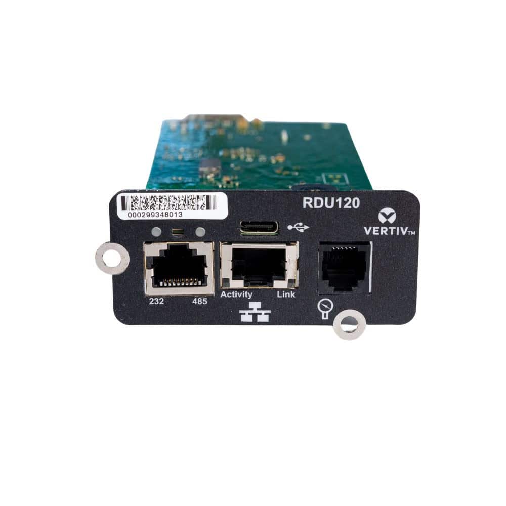 Vertiv Liebert IntelliSlot RDU120 Intern Ethernet 1000 Mbit/s (RDU120) thumbnail