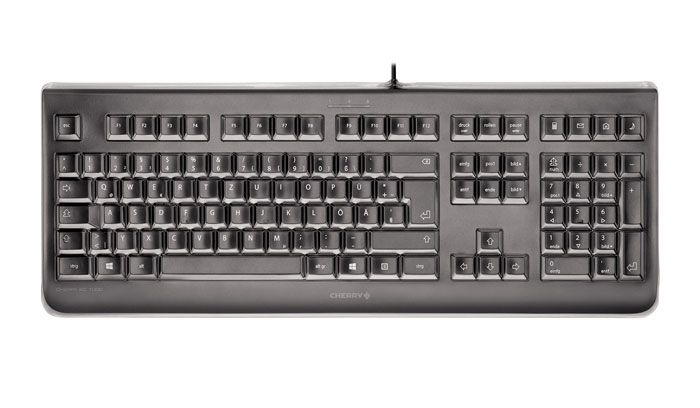 CHERRY KC 1068 toetsenbord Kantoor USB Belgisch Zwart (JK-1068BE-2) thumbnail