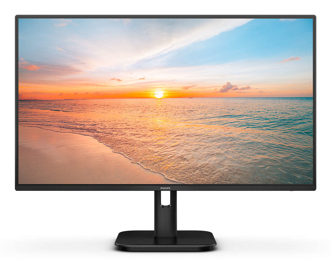 Philips 1000 series 24E1N1200A/00 LED display 60,5 cm (23.8) 1920 x 1080 Pixels Full HD LCD Zwart (24E1N1200A/00) thumbnail
