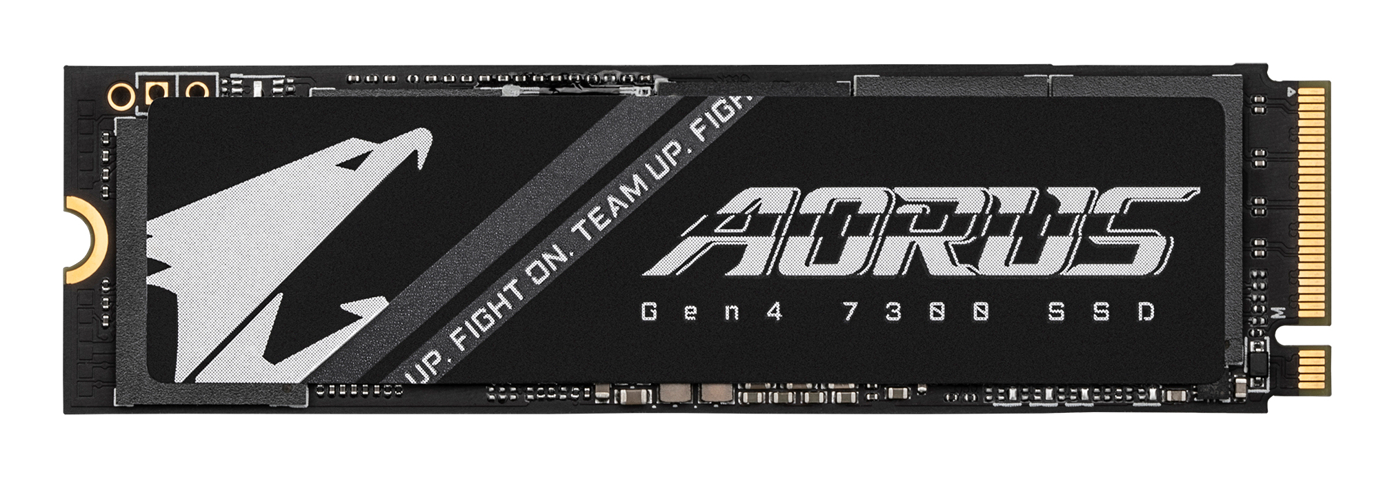 GIGABYTE AORUS Gen4 7300 1 TB M.2 PCI Express 4.0 NVMe 3D TLC NAND (AG4731TB N) thumbnail