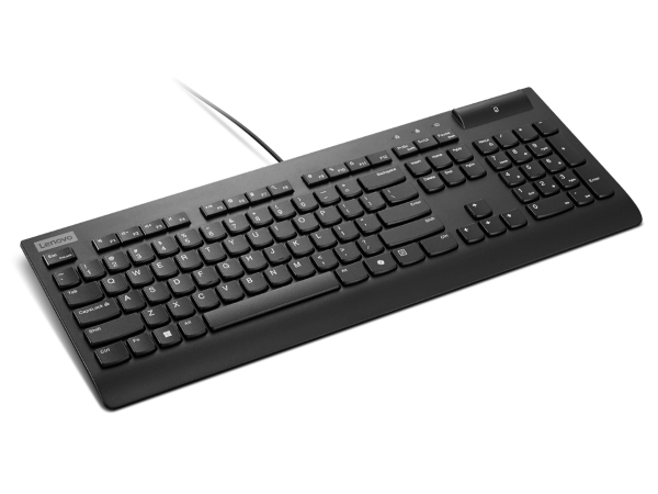 Lenovo Smartcard Wired keyboard II toetsenbord Thuis/Werk USB Amerikaans Engels Zwart (4Y41R64689) thumbnail