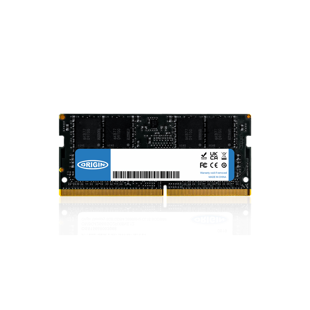 Origin Storage 16GB DDR4 3200MHz SODIMM 1RX8 Non-ECC 1.2V geheugenmodule 1 x 16 GB (OM16G43200SO1RX8NE12) thumbnail