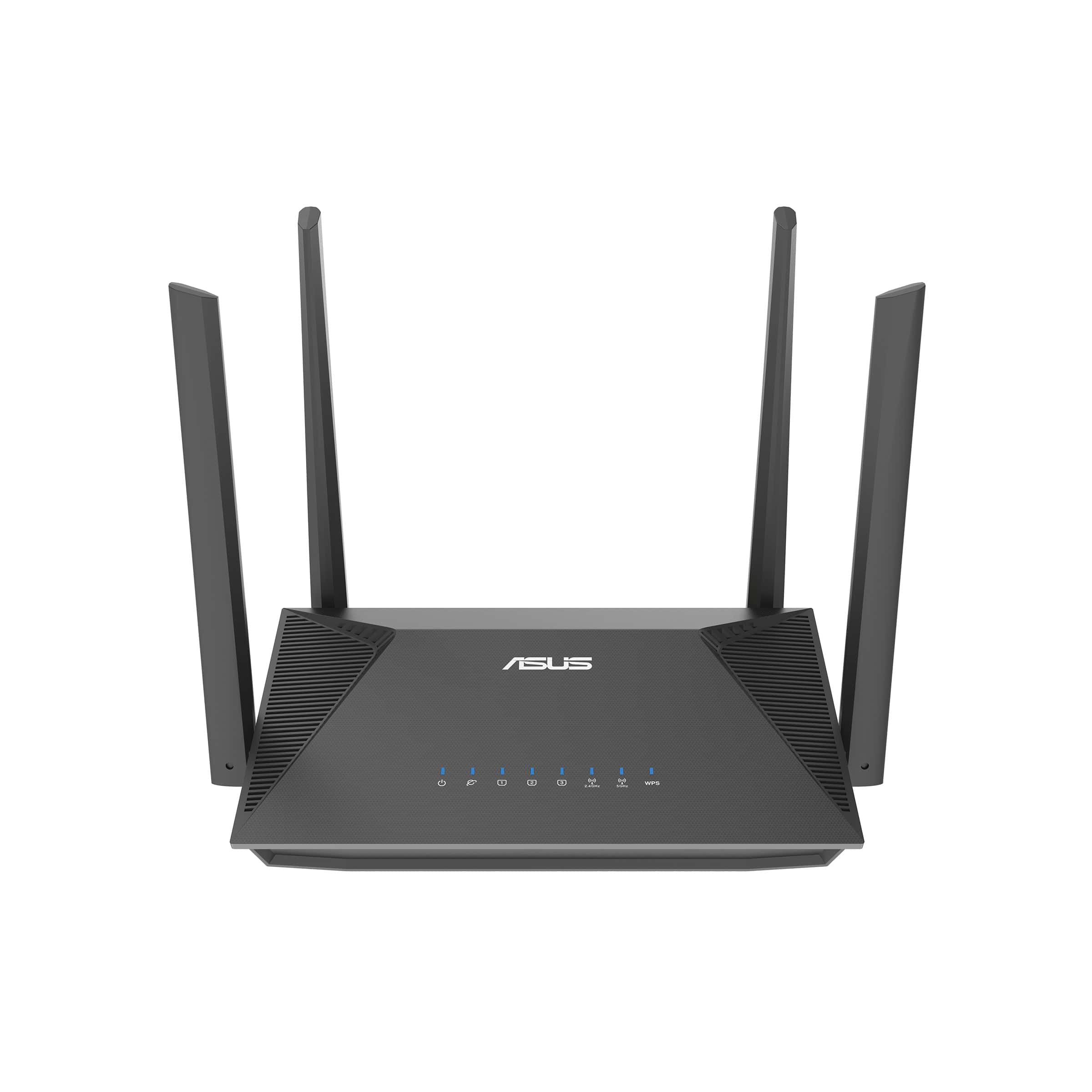 ASUS RT-AX52 Pro AX3000 draadloze router Gigabit Ethernet Dual-band (2.4 GHz / 5 GHz) Zwart (90IG08T0-MO3H10) thumbnail