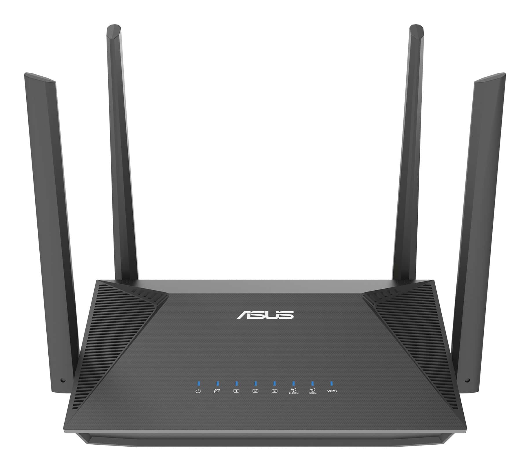 ASUS RT-AX52 Pro AX3000 draadloze router Gigabit Ethernet Dual-band (2.4 GHz / 5 GHz) Zwart (90IG08T0-MO3H10) thumbnail