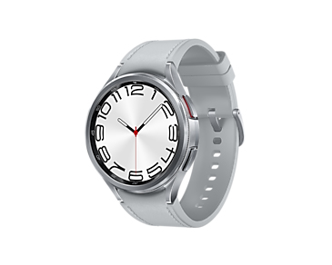 Samsung Galaxy Watch6 Classic 3,81 cm (1.5") OLED 47 mm Digitaal 480 x 480 Pixels Touchscreen Zilver Wifi GPS (SM-R960NZSAXEF) thumbnail Samsung Galaxy Watch6 Classic 3,81 cm (1.5") OLED 47 mm Digitaal 480 x 480 Pixels Touchscreen Zilver Wifi GPS (SM-R960NZSAXEF) thumbnail