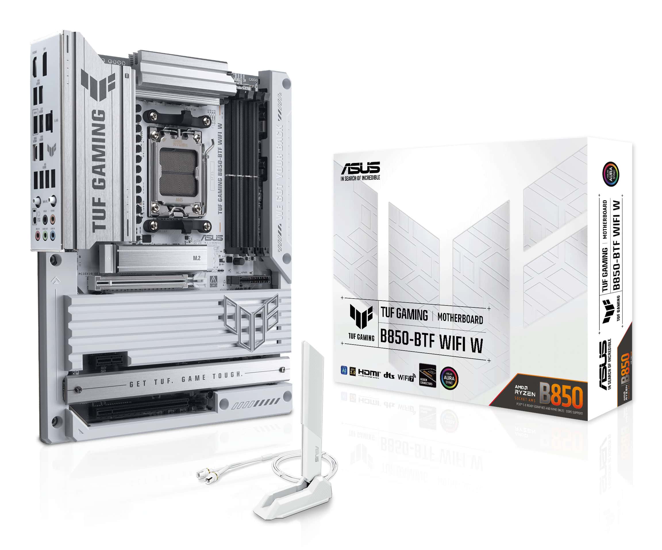 ASUS TUF GAMING B850-BTF WIFI W AMD B850 Socket AM5 ATX (90MB1KW0-M0EAY0) thumbnail