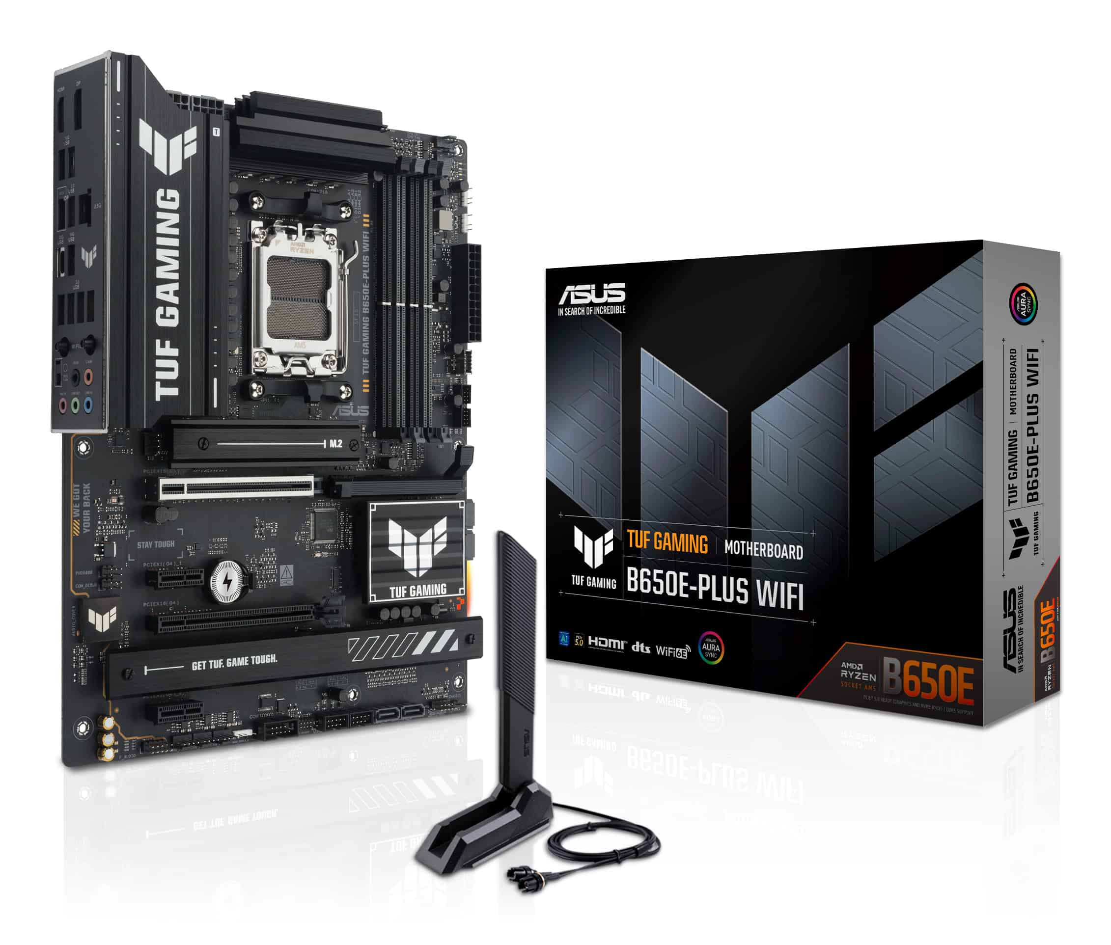 ASUS TUF GAMING B650E-PLUS WIFI AMD B650 Socket AM5 ATX (90MB1M20-M0EAY0) thumbnail
