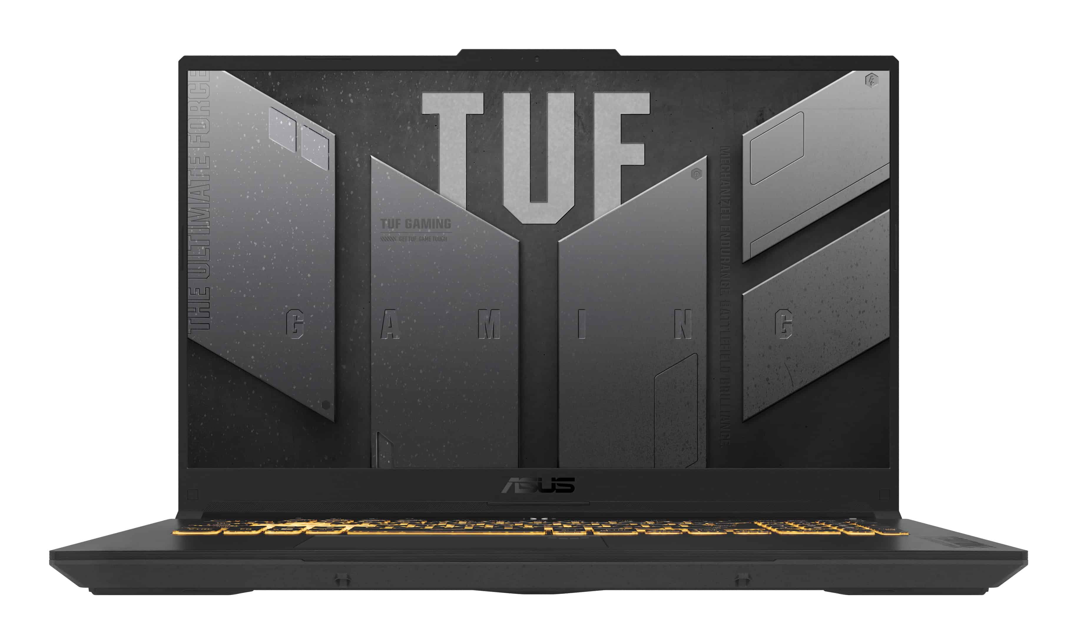 ASUS TUF Gaming F17 FX707VV-HX145W Intel® Core™ i7 i7-13620H Laptop 43,9 cm (17.3) Full HD 16 GB DDR5-SDRAM 512 GB SSD NVIDIA GeForce RTX 4060 Wi-Fi 6 (802.11ax) Windows 11 Home Nederlands Zwart, Grijs (90NR0CH6-M00750) thumbnail