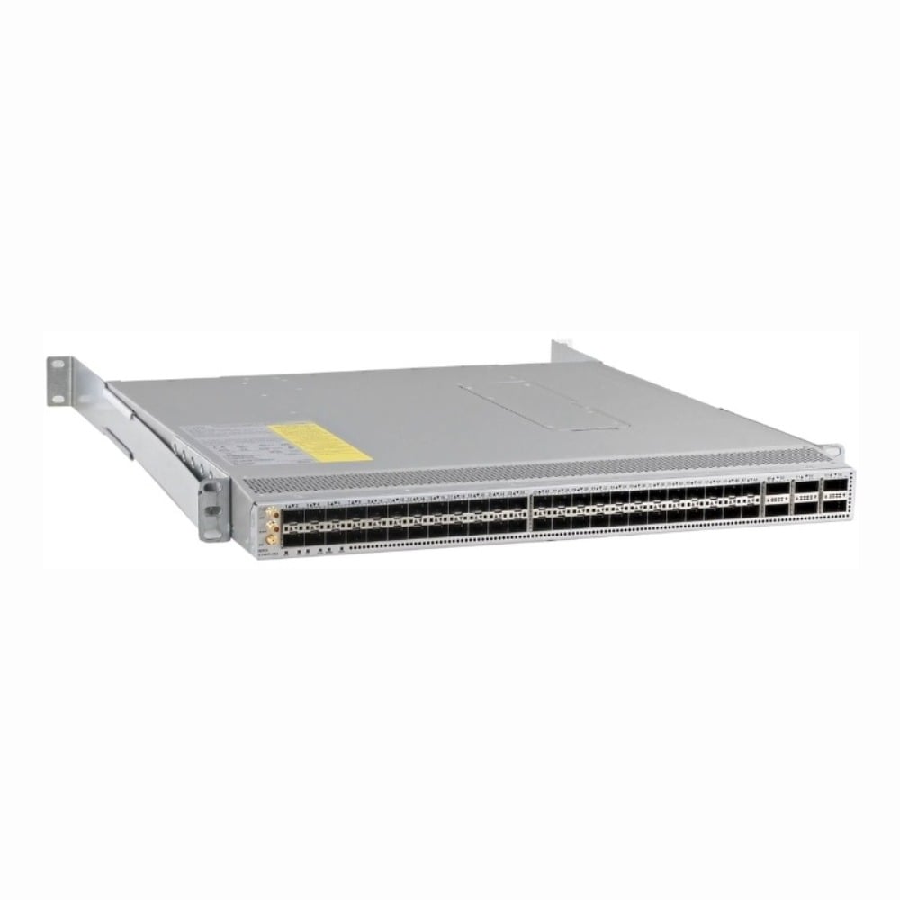 Cisco NEXUS 9300 48P 1/10/25G, 6P 40/100G, MACSEC,SYNCE (N9K-C93180YC-FX3) thumbnail