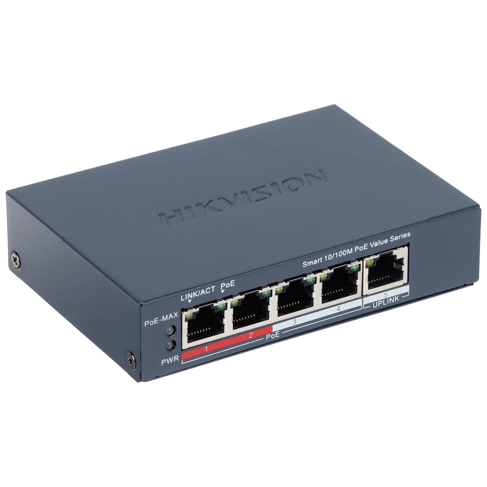 Hikvision DS-3E1105P-EI 4 Port Fast Ethernet Smart POE Switch (DS-3E1105P-EI V2) thumbnail