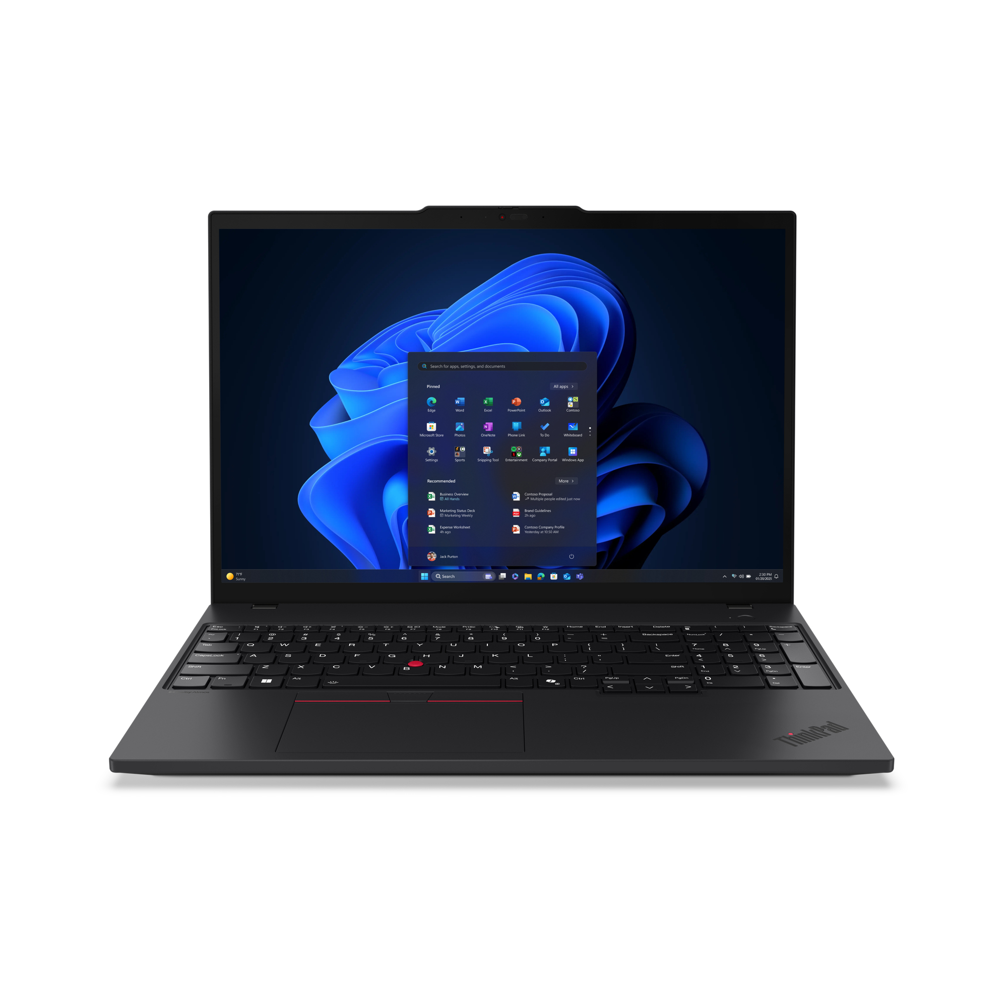 Lenovo ThinkPad T16 Gen 4 (Intel) Intel Core Ultra 5 225U 40,6 cm (16) WUXGA DDR5-SDRAM 512 GB SSD Wi-Fi 6E (802.11ax) Windows 11 Pro Engels Zwart (21QE005BMH) thumbnail Lenovo ThinkPad T16 Gen 4 (Intel) Intel Core Ultra 5 225U 40,6 cm (16) WUXGA DDR5-SDRAM 512 GB SSD Wi-Fi 6E (802.11ax) Windows 11 Pro Engels Zwart (21QE005BMH) thumbnail