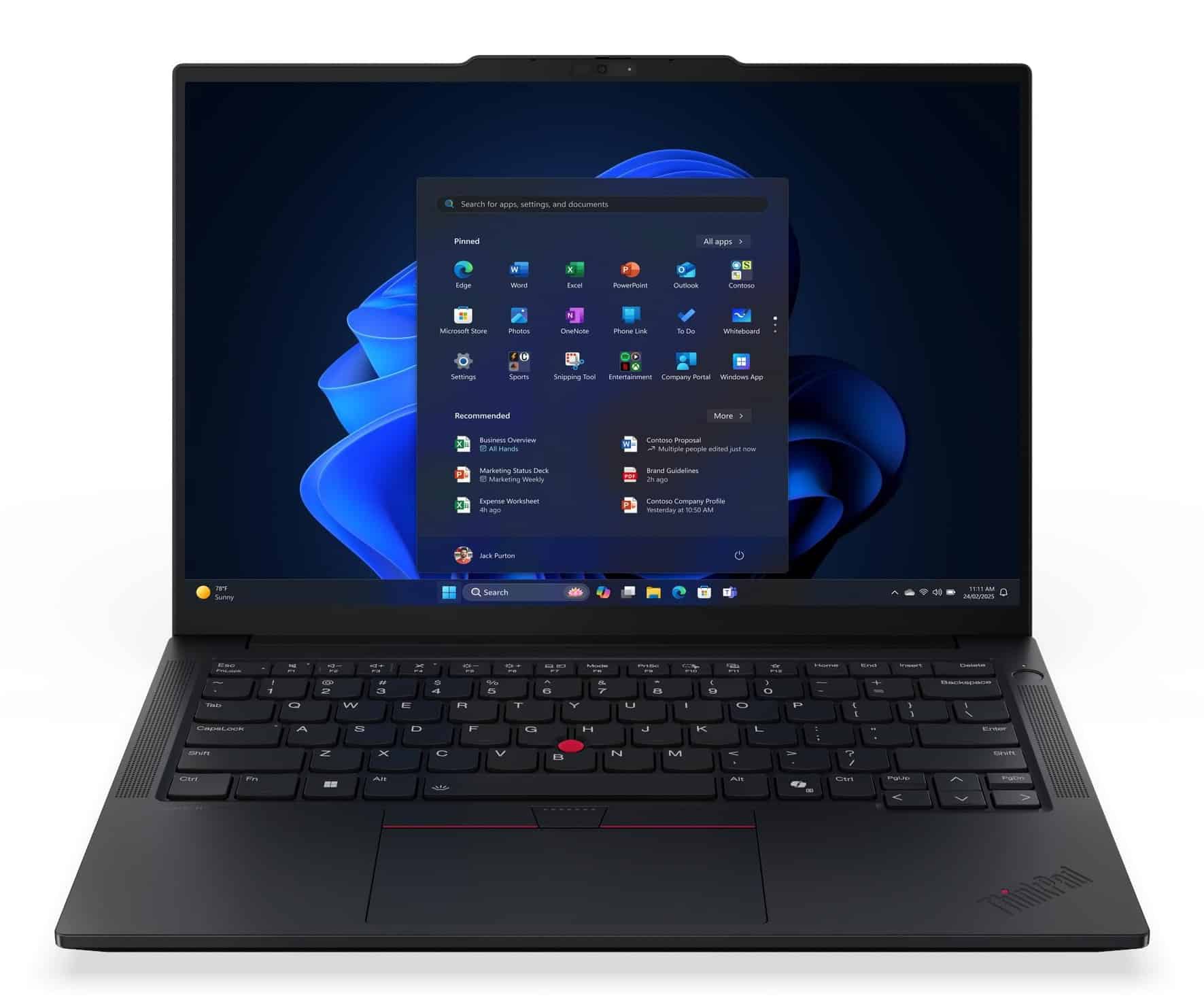 Lenovo ThinkPad E14 Gen 7 (Intel) Intel Core Ultra 5 255U Laptop 35,6 cm (14) WUXGA 16 GB DDR5-SDRAM 512 GB SSD Wi-Fi 6E (802.11ax) Windows 11 Pro Engels Zwart (21SX002HMH) thumbnail