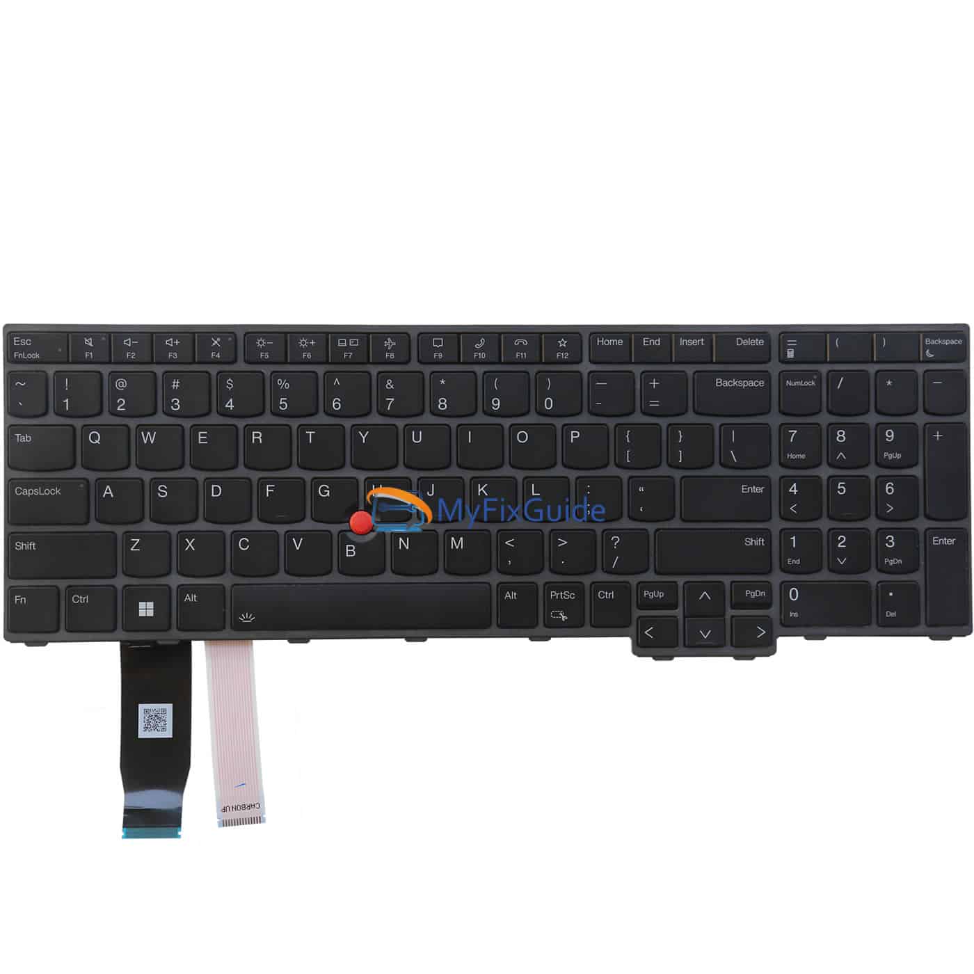 Lenovo Keyb T16/P16s/P16v G1/G2 /L15 G3/G4 DK - BL (5N21K05160) thumbnail