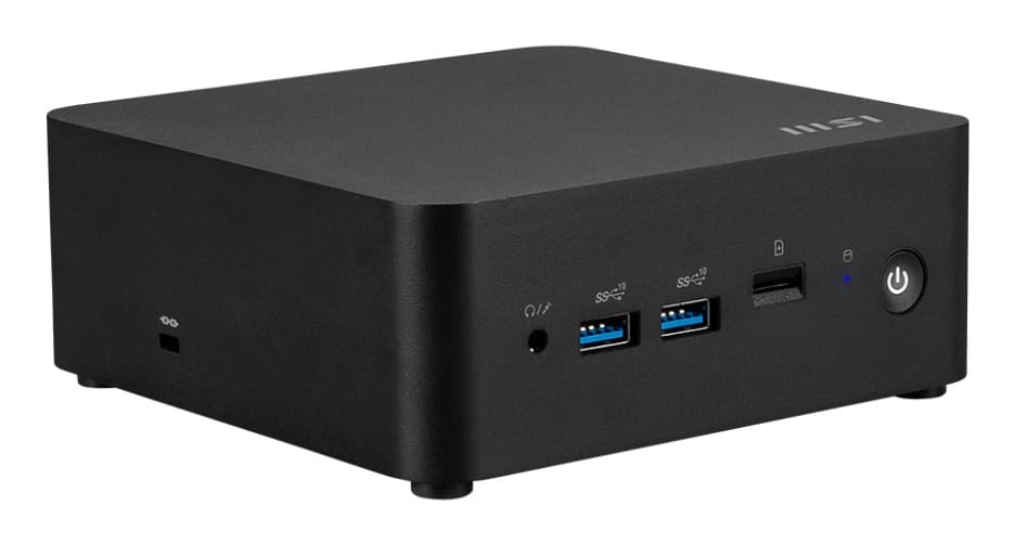 MSI Cubi NUC AI 1UMG-022AT Intel Core Ultra 7 155H 16 GB DDR5-SDRAM 1 TB SSD Windows 11 Pro Mini PC Zwart (00B20911-022) thumbnail