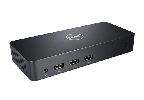 DELL 452-BBOO laptop dock & poortreplicator Bedraad USB 3.2 Gen 1 (3.1 Gen 1) Type-A Zwart (452-BBOO) thumbnail