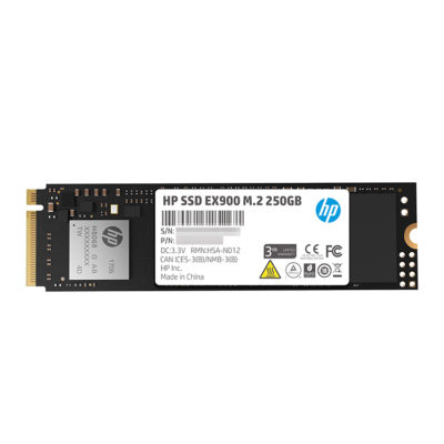 HP EX900 250 GB M.2 PCI Express 3.0 NVMe 3D TLC NAND (2YY43AA#ABB) thumbnail