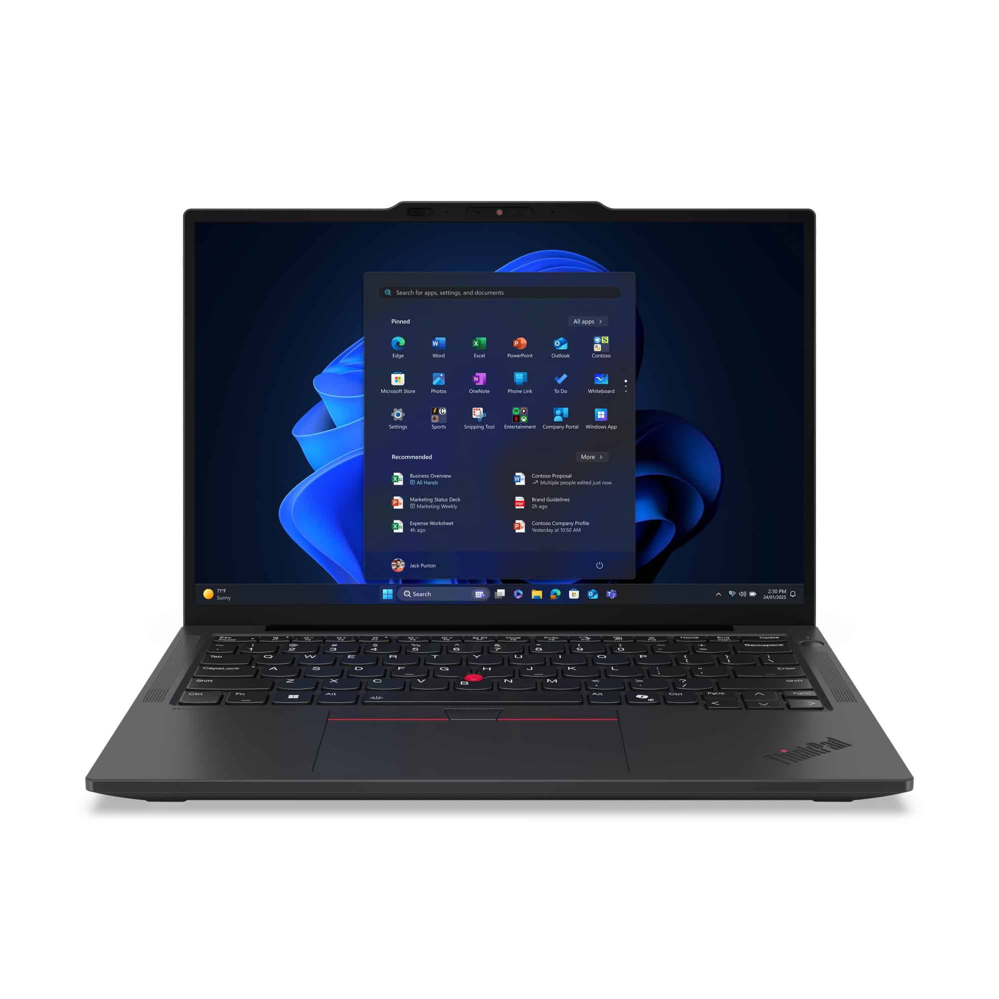 Lenovo ThinkPad X13 Gen 6 (Intel) Intel Core Ultra 7 255U Laptop 33,8 cm (13.3) WUXGA 32 GB LPDDR5x-SDRAM 512 GB SSD Wi-Fi 7 (802.11be) Windows 11 Pro Engels Zwart (21RK004FMH) thumbnail