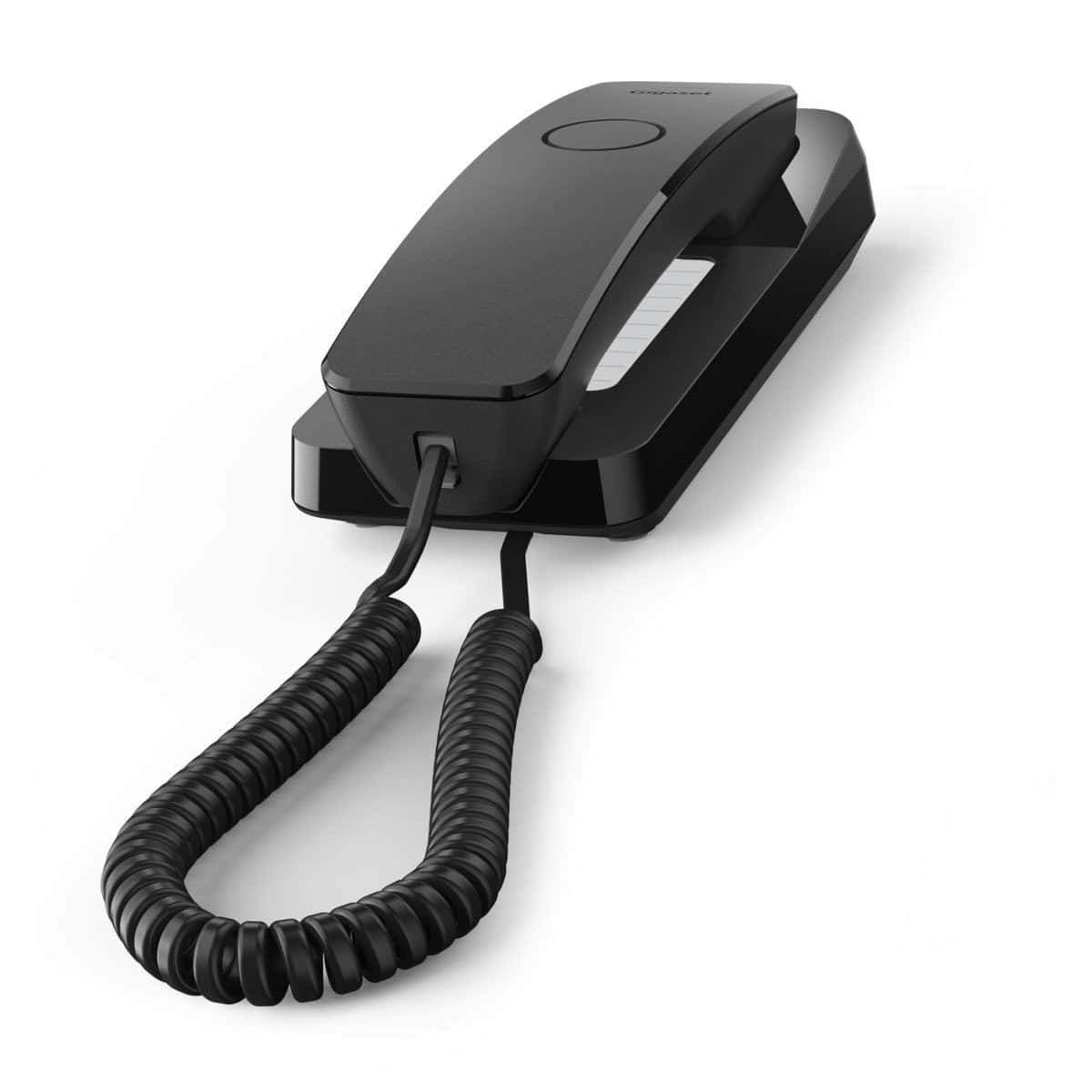 Gigaset Desk 200 - Telefon mit Schnur - Schwarz (S30054-H6539-R101) (S30054-H6539-R101) thumbnail