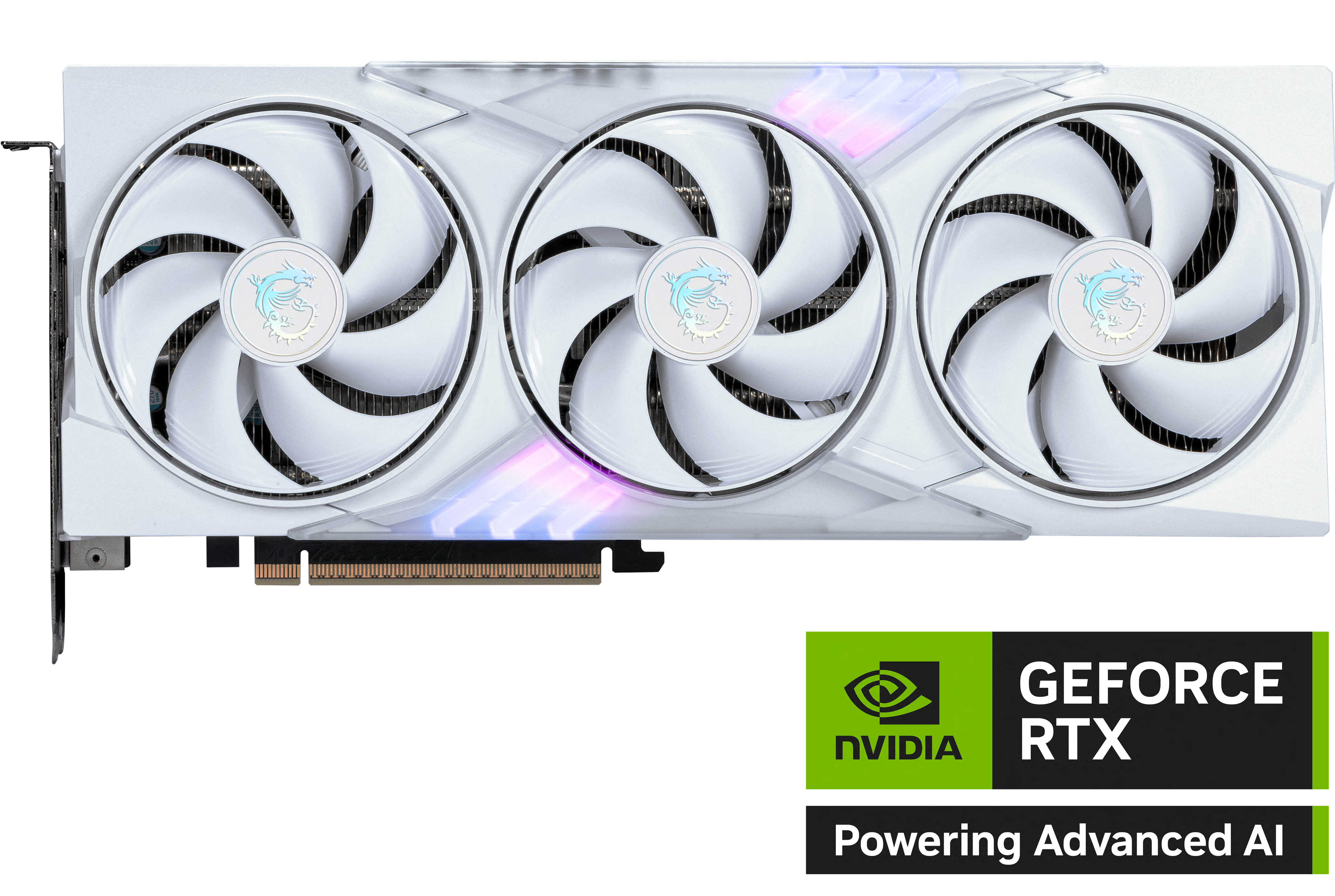 MSI GAMING GeForce RTX 5060 TI 16G TRIO OC WHITE NVIDIA 16 GB GDDR7 (V535-025R) thumbnail
