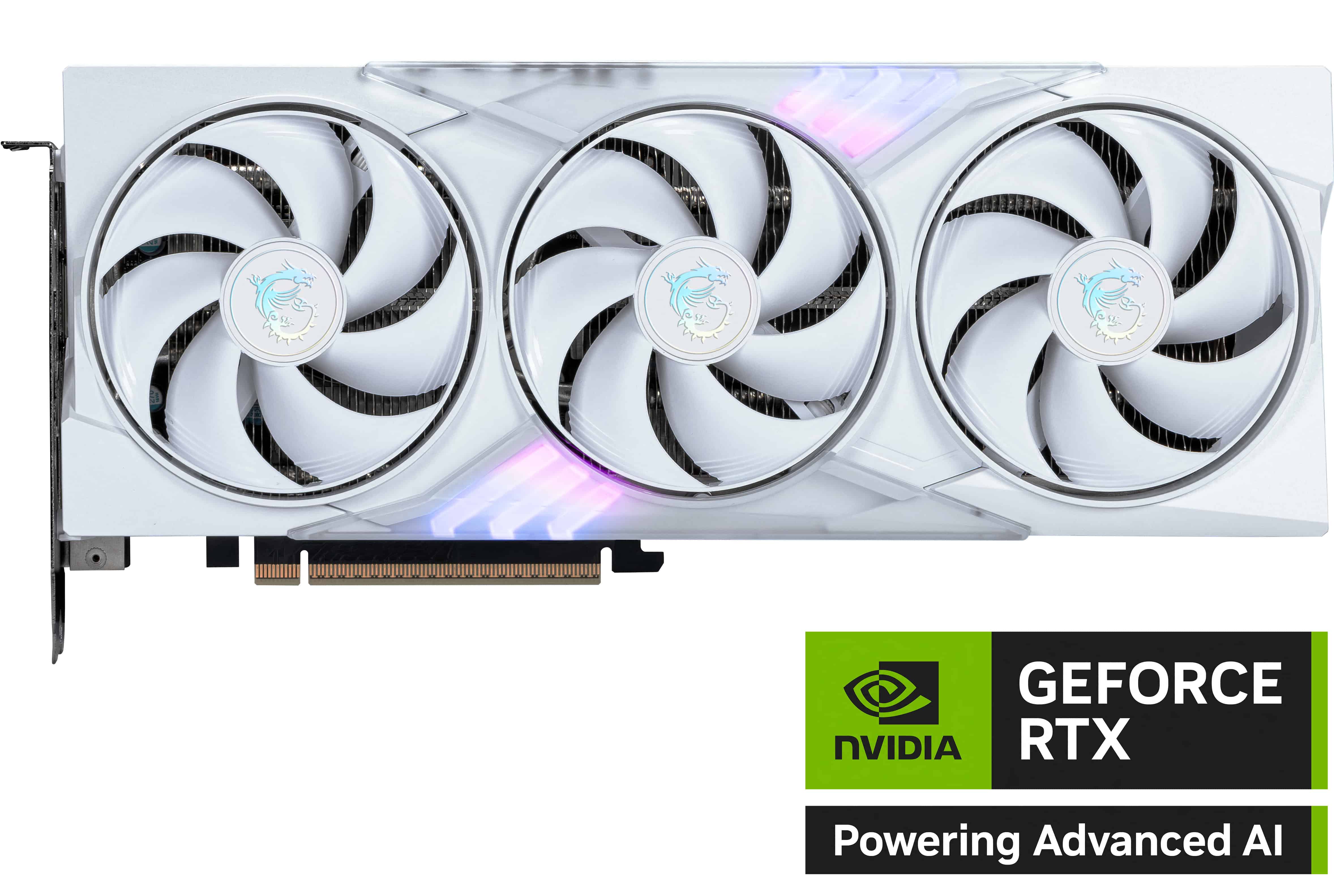 MSI GAMING GeForce RTX 5060 TI 16G TRIO OC WHITE NVIDIA 16 GB GDDR7 (V535-025R) thumbnail