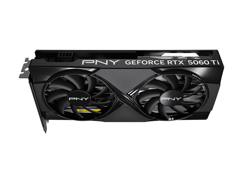 PNY GeForce RTX 5060 Ti Dual Fan - 8GB GDDR7, HDMI, 3x DP (VCG5060T8DFXPB1) thumbnail