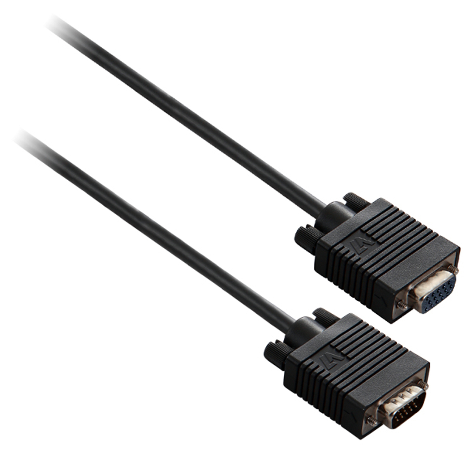 V7 V7E2VGAXT-03M-BK VGA kabel 3 m VGA (D-Sub) Zwart (V7E2VGAXT-03M-BK) thumbnail