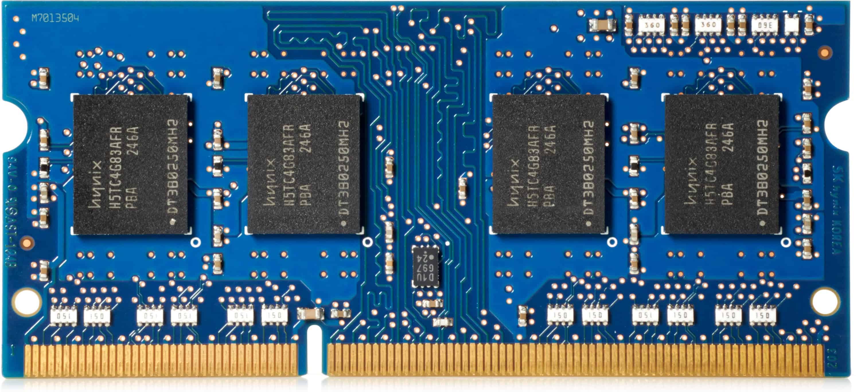 HP 1-GB x32 144-pins DDR3 SODIMM (800 MHz) (E5K48A) thumbnail