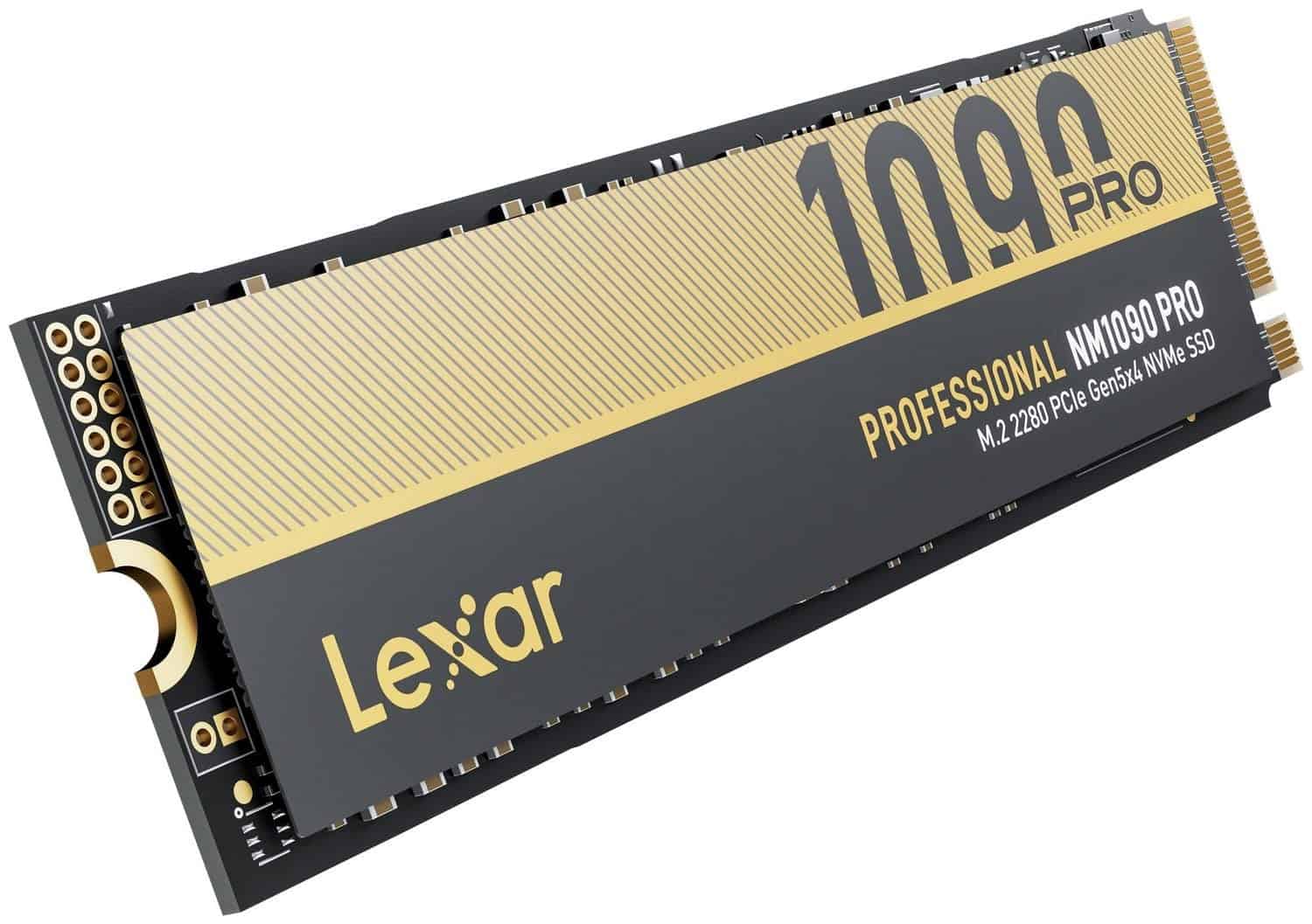 Lexar SSD NM1090 2TB High Speed PCIe Gen5 with 4 Lanes M.2 NVMe up to 14000 MB/s readand 13000 MB/s write (LNM109P002T-RNNNG) thumbnail