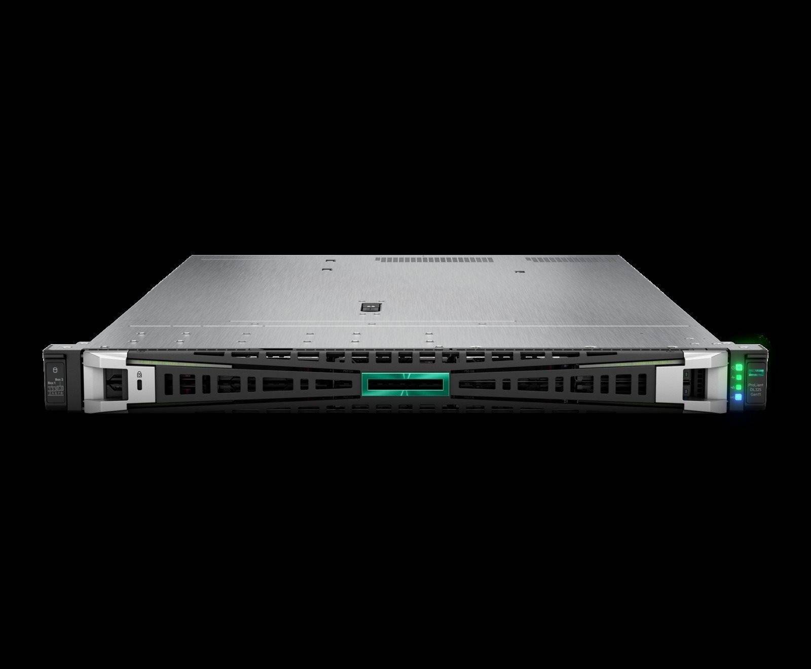 HPE ProLiant DL325 Gen11 9115 3.2GHz 16c 1P 2x32GB-R 8SFF MR408i-o 2x480GB SSD 2x1000W PS EU Server (P81836-425) thumbnail
