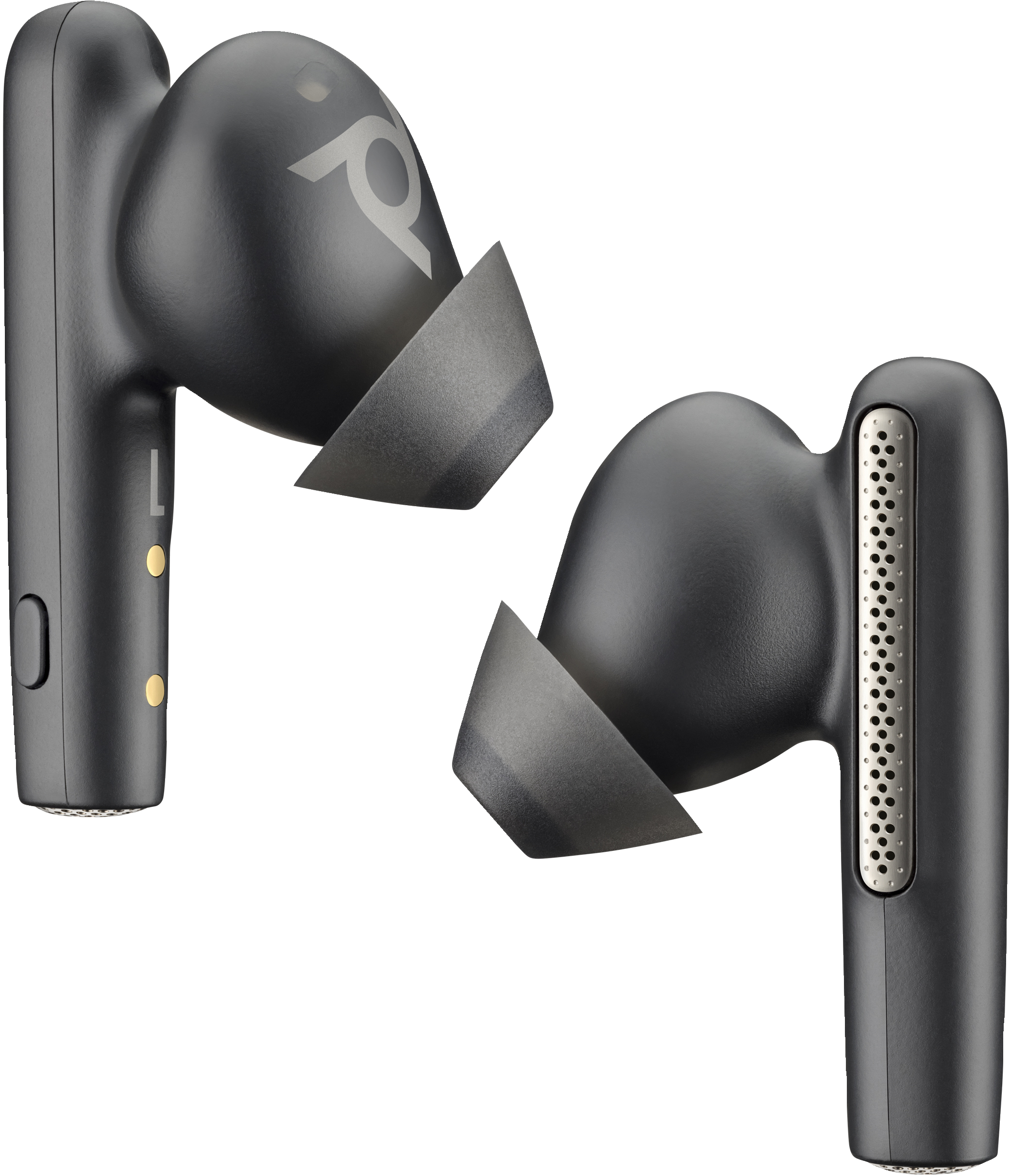 POLY Voyager Free 60+ UC Carbon Black Earbuds + BT700 USB-C-adapter + oplaadcase met touchscreen (216065-02) thumbnail
