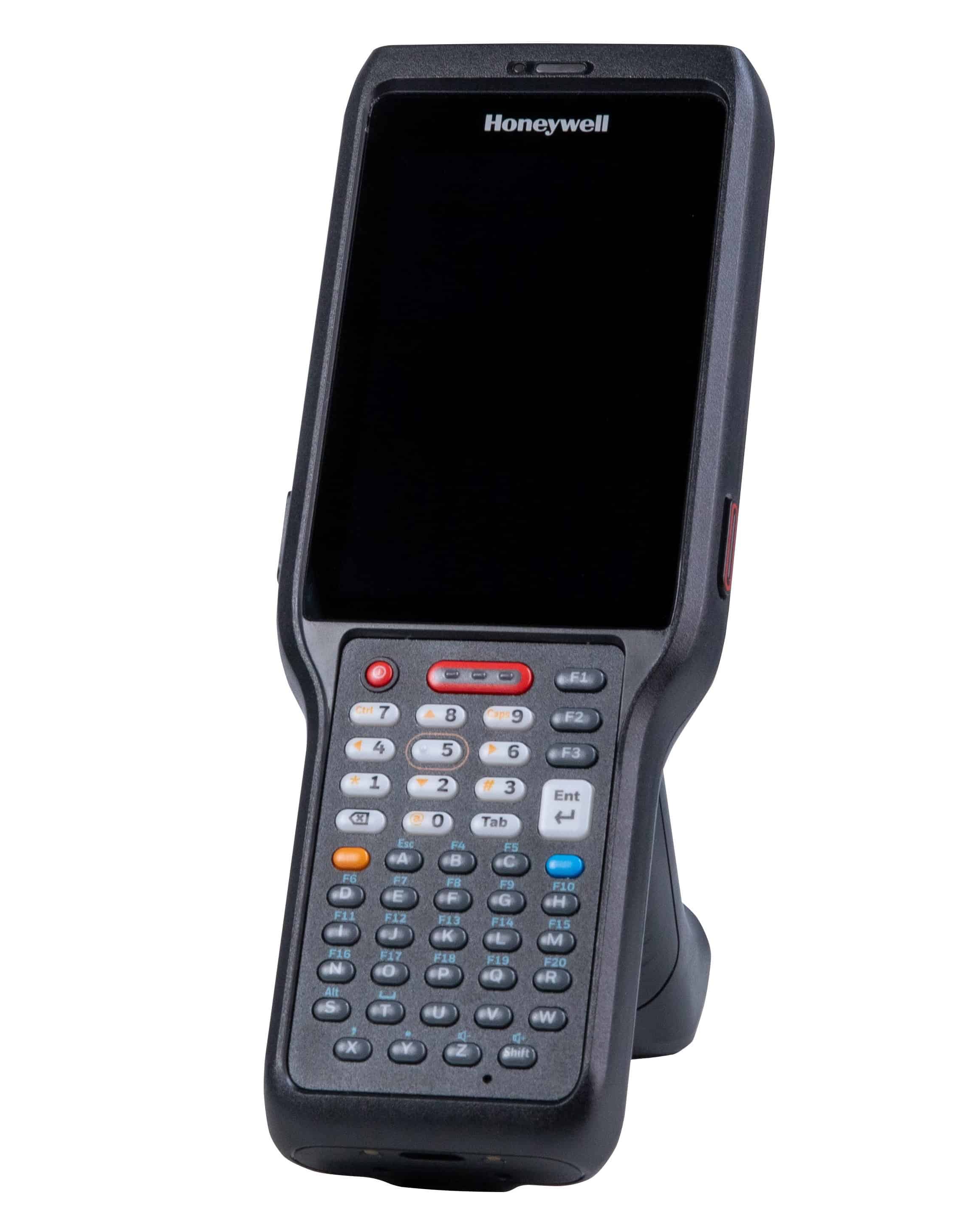 Honeywell CK62, 2D, SR, 10.5 cm (4''), num., GPS, RTC, hot-swap, USB-C, BT, Wi-Fi, eSIM, 5G, Android, kabel (USB), GMS (CK62-X10-37S1BCG) thumbnail