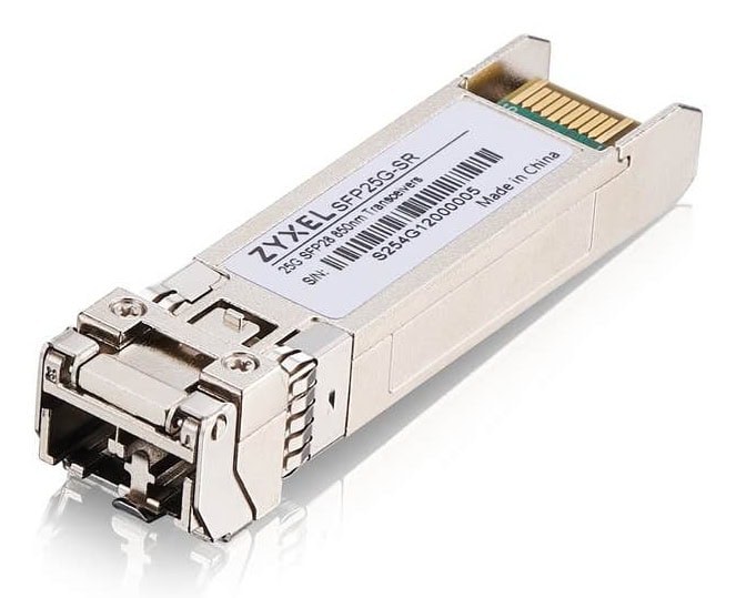 Zyxel SFP25G-SR-ZZ0101F netwerk transceiver module Vezel-optiek 25000 Mbit/s SFP28 850 nm (SFP25G-SR-ZZ0101F) thumbnail