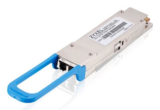 Zyxel QSFP100G-LR4-ZZ0101F netwerk transceiver module Vezel-optiek 100000 Mbit/s QSFP28 1310 nm (QSFP100G-LR4-ZZ010) thumbnail