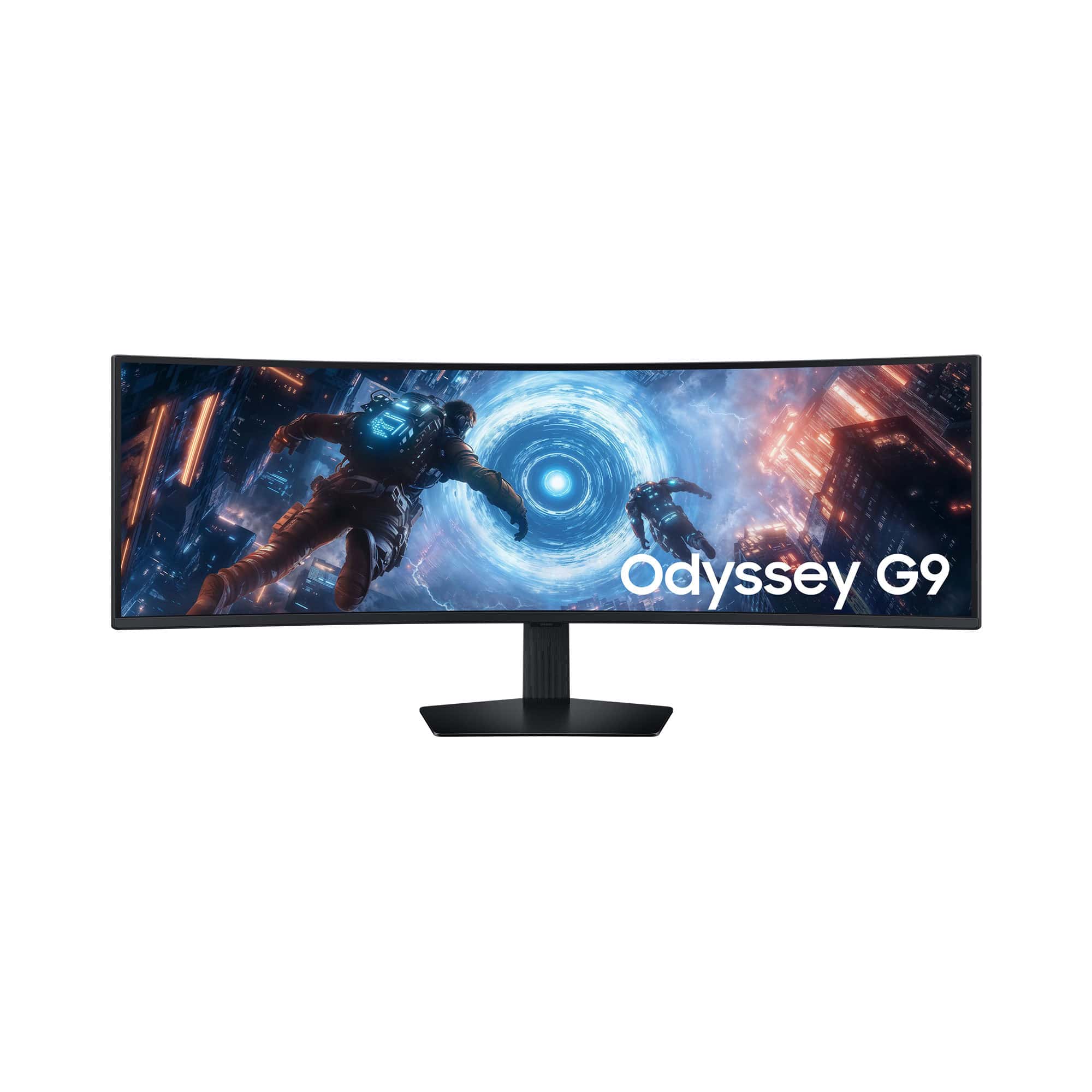 Samsung G91F computer monitor 124,5 cm (49") 5120 x 1440 Pixels Dual QHD LCD Zwart (LS49FG910EUXEN) thumbnail
