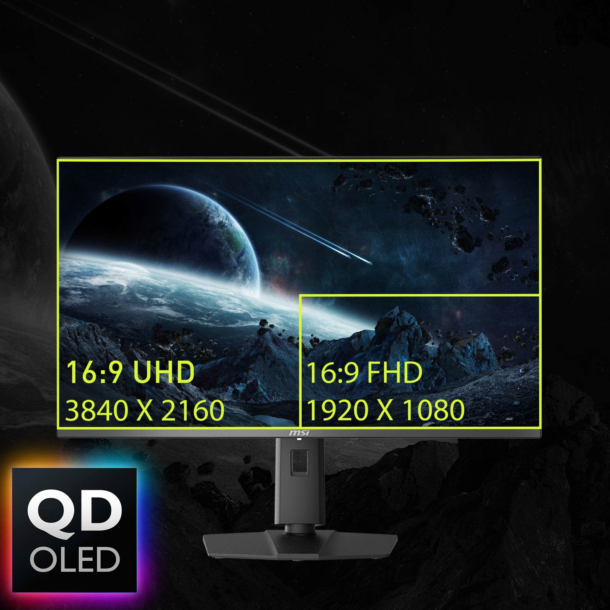 MSI 32(81.3cm)TFT MSI MAG 321UPDE QD-OLED 9S6-3DD39T-025 retail (9S6-3DD39T-025) thumbnail