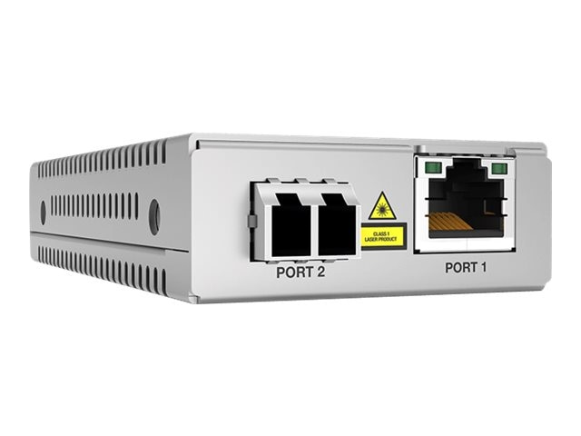 Allied Telesis AT-MMC2000LX/LC-TAA-60 netwerk media converter 1000 Mbit/s 1310 nm Single-mode Grijs (AT-MMC2000LX/LC-TAA-60) thumbnail